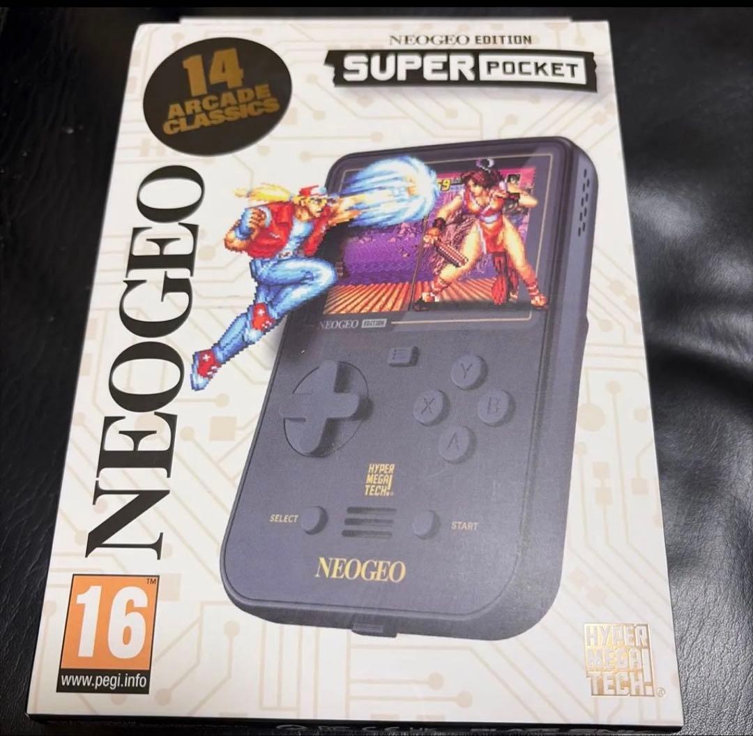 NEOGEO SUPER POCKET 本体 新品未開封 ポータブルゲーム機 Amazon.com: HyperMegaTech! Super Pocket NEOGEO Edition : Toys & Games
