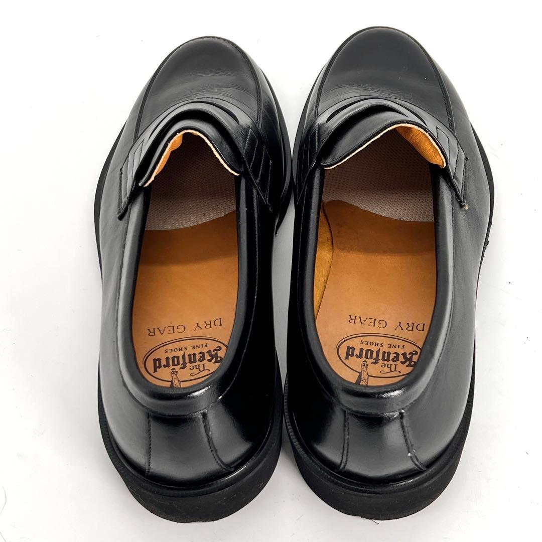【美品】KENFORD ケンフォード　ローファー　黒　24.5EEE