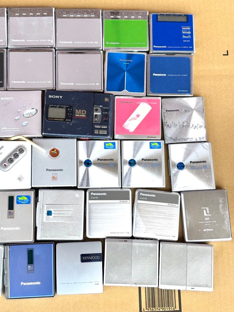 MDプレーヤー ジャンク品 42台 まとめセット