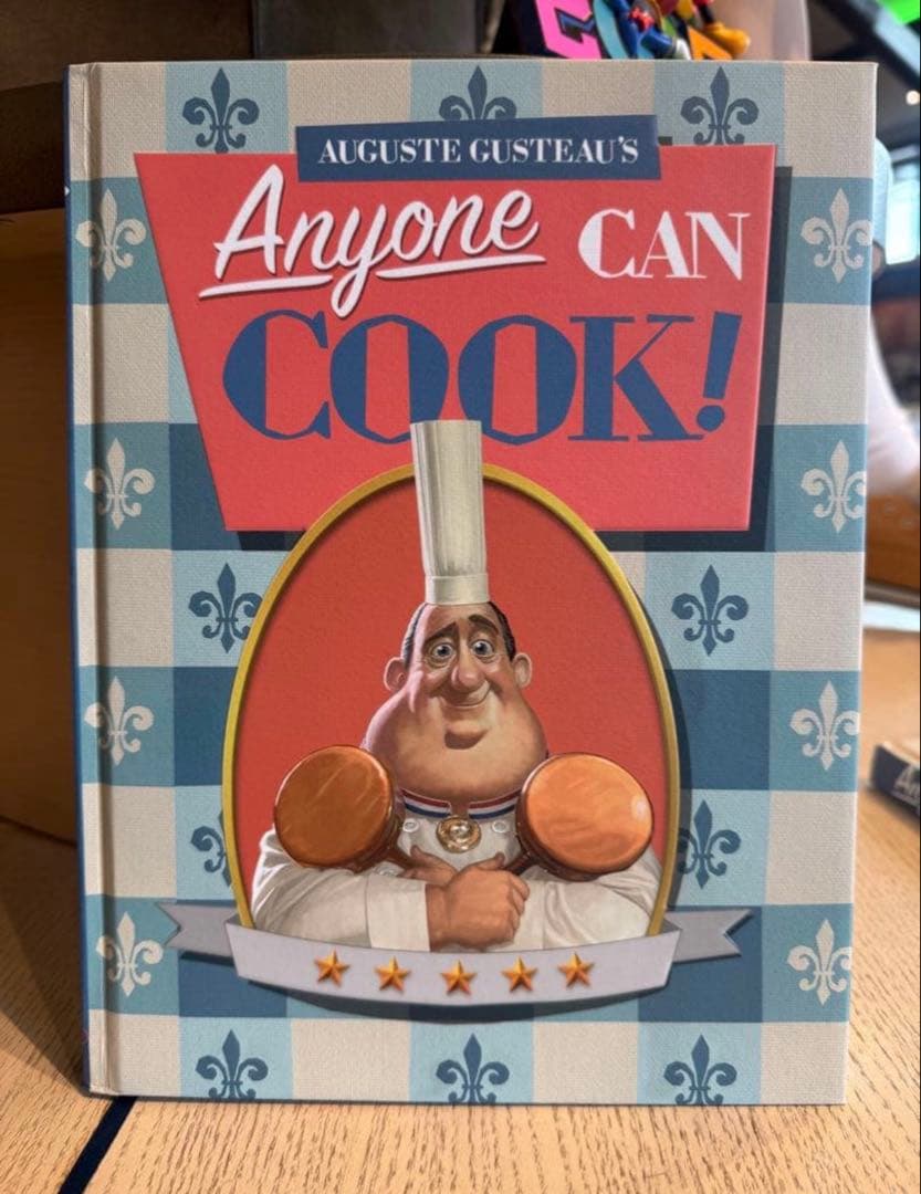 新品 レミーのおいしいレストラン グストーのレシピ本 ノートブック 1