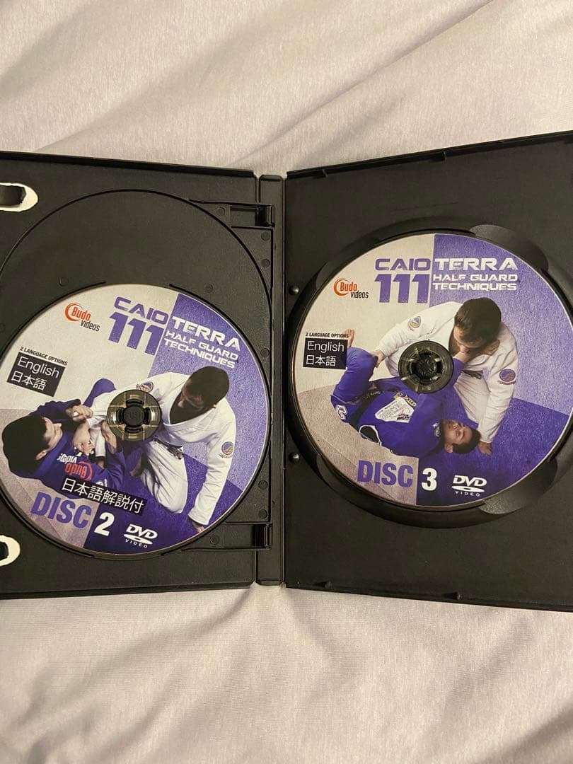 柔術DVD カイオテハ 111 HALF GUARD 日本語解説付