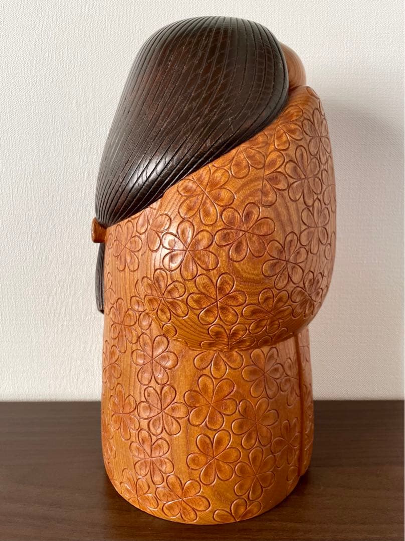 吉田 多加志 Takashi 創作 こけし kokeshi doll 木製 人形