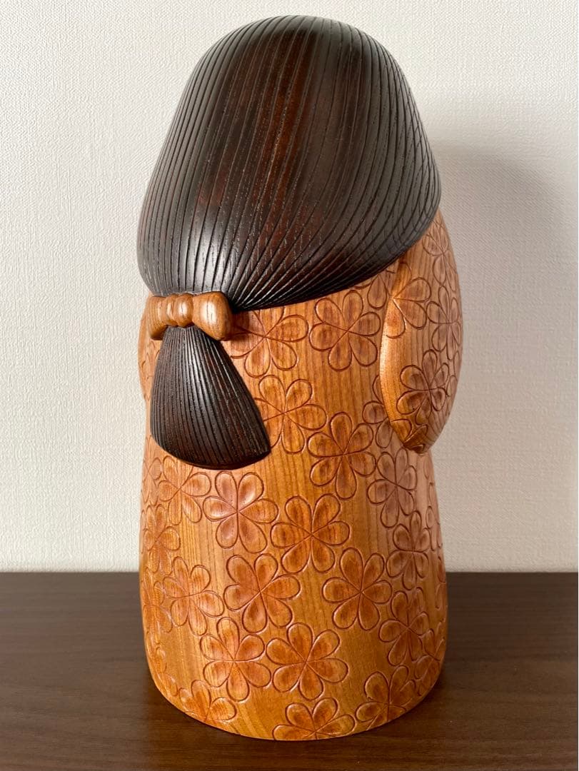 吉田 多加志 Takashi 創作 こけし kokeshi doll 木製 人形