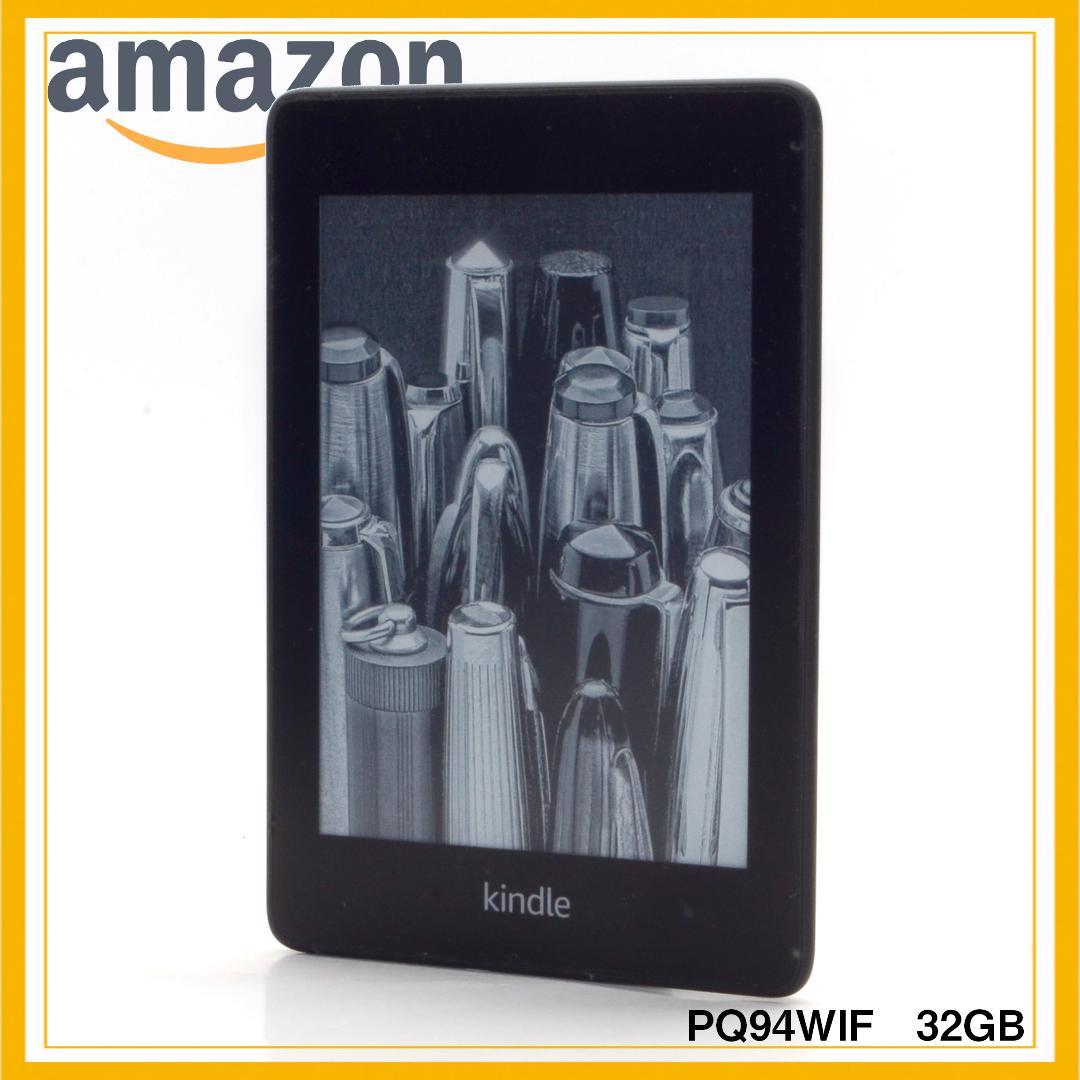 Amazon Kindle PQ94WIF 32GB 電子書籍　第10世代 Amazon Kindle Paperwhite 2018 10th Generation 32GB WiFi Black-Ad