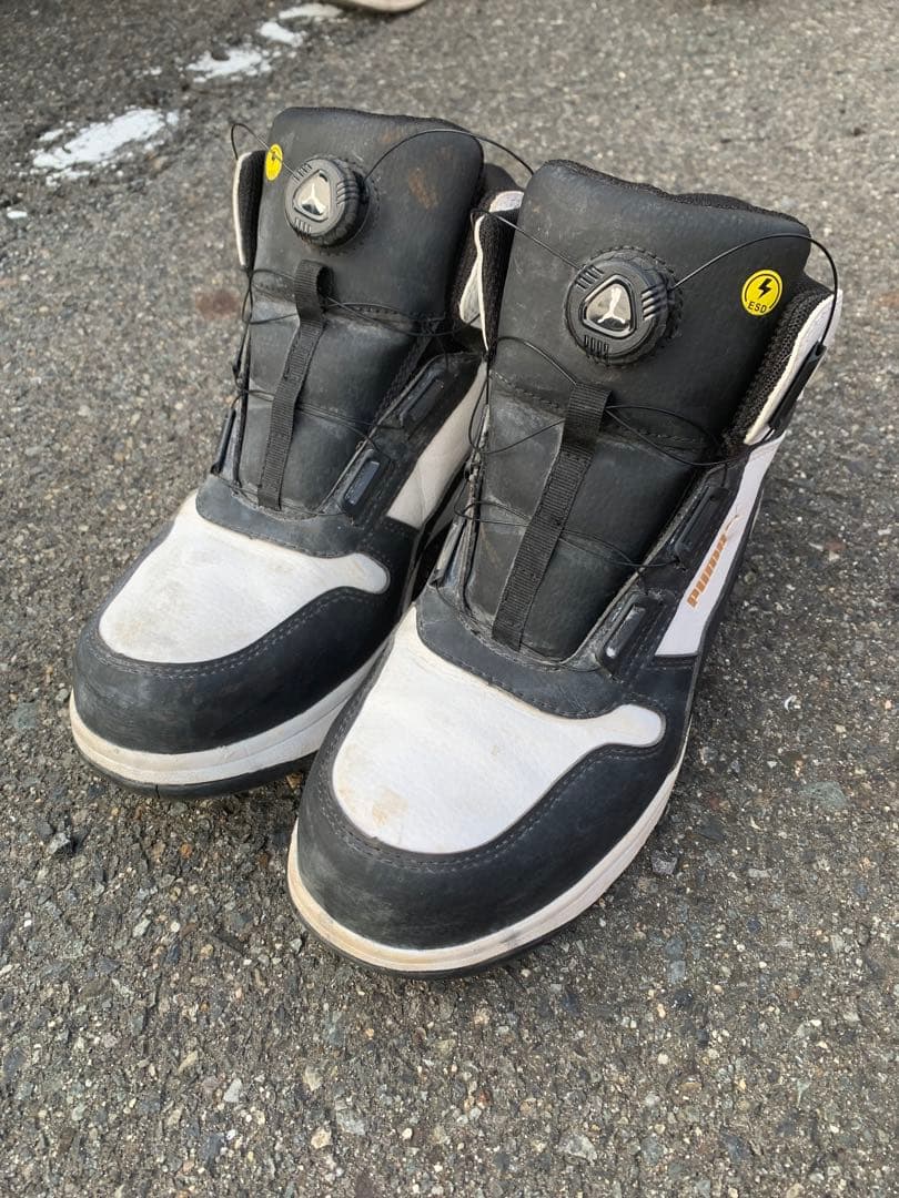 FRONTCOURT BLACK DISC MID プーマ安全靴 即配】安全靴 PUMA SAFETY フロントコート ディスク ミッド