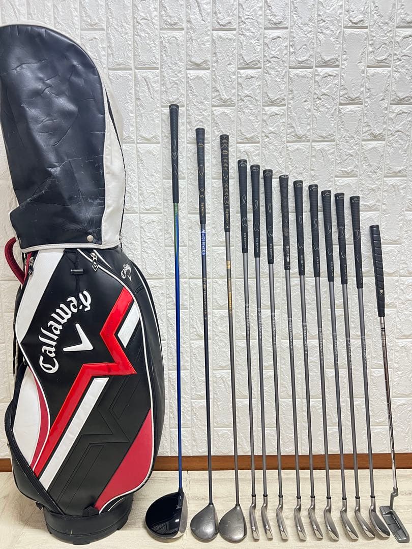 初心者おすすめ メンズ ゴルフクラブセット キャロウェイ キャディバック付 Callaway（キャロウェイ） 日本正規品 X HOT(エックスホット) クラブ