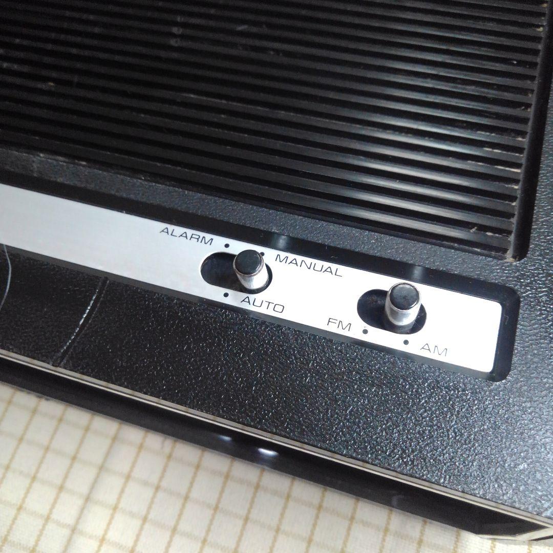 ONo.291 昭和レトロ 東芝パタパタ時計FM・AMラジオ(RC-685F) - メルカリ