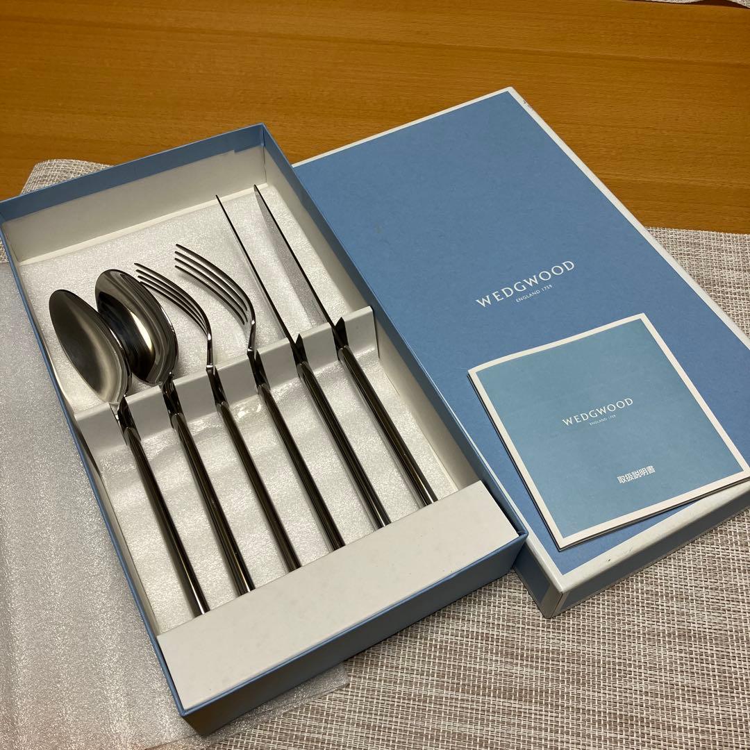 未使用】ウェッジウッド ディナー カトラリー セット 18-10 ステンレス
