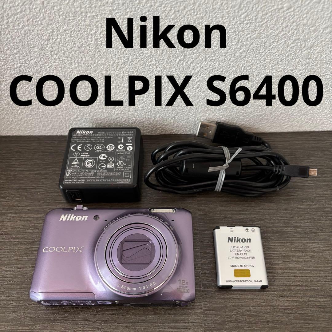 Nikon COOLPIX S6400 デジタルカメラ Amazon.com : Nikon COOLPIX S6400 16 MP Digital Camera with 12x