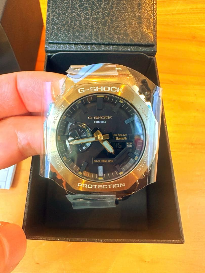 新品未使用 保証書有 G-SHOCK GM-B2100GD-9AJF ゴールド - メルカリ