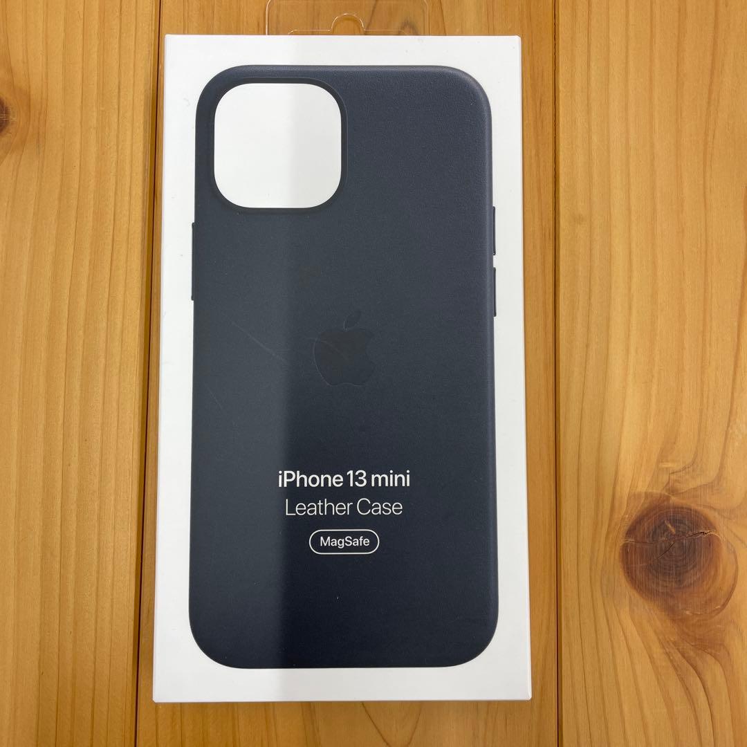 未開封!香港仕様シャッター音無しiPhone13mini512Gレザーケース他付