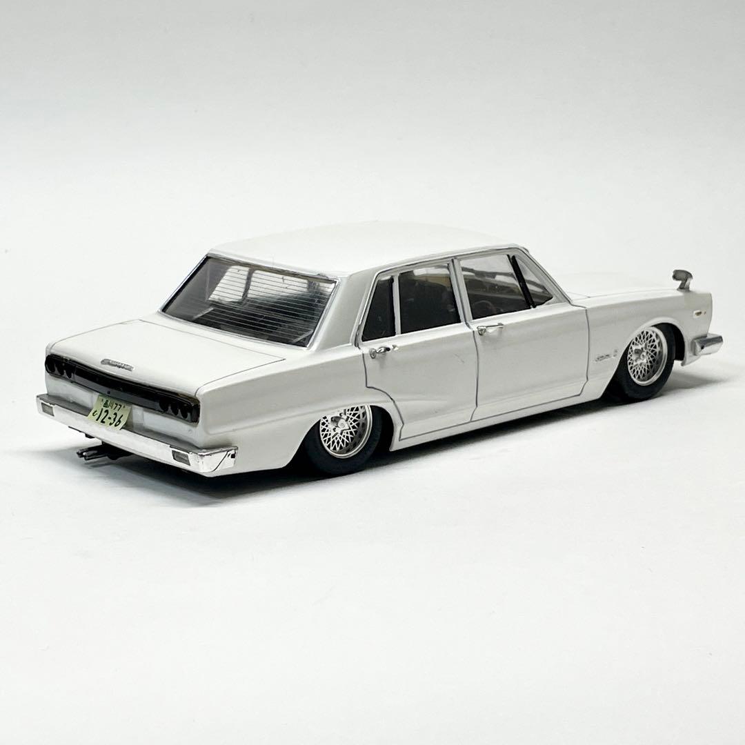 希少 アオシマ 1/24 日産 スカイライン ハコスカ 完成品 - メルカリ