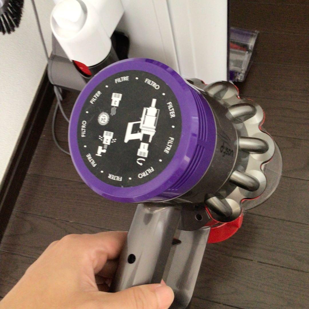 Dyson Cyclone V10 sv12 キャニスター掃除機 ホワイト - メルカリ
