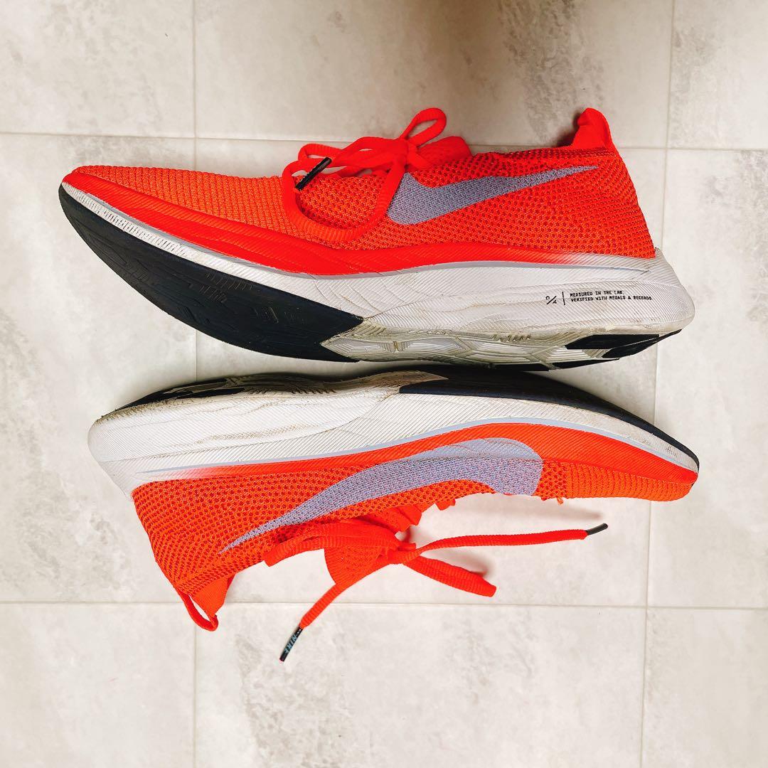 ナイキ 大迫傑選手着用 ヴェイパーフライ 4% フライニット オレンジ