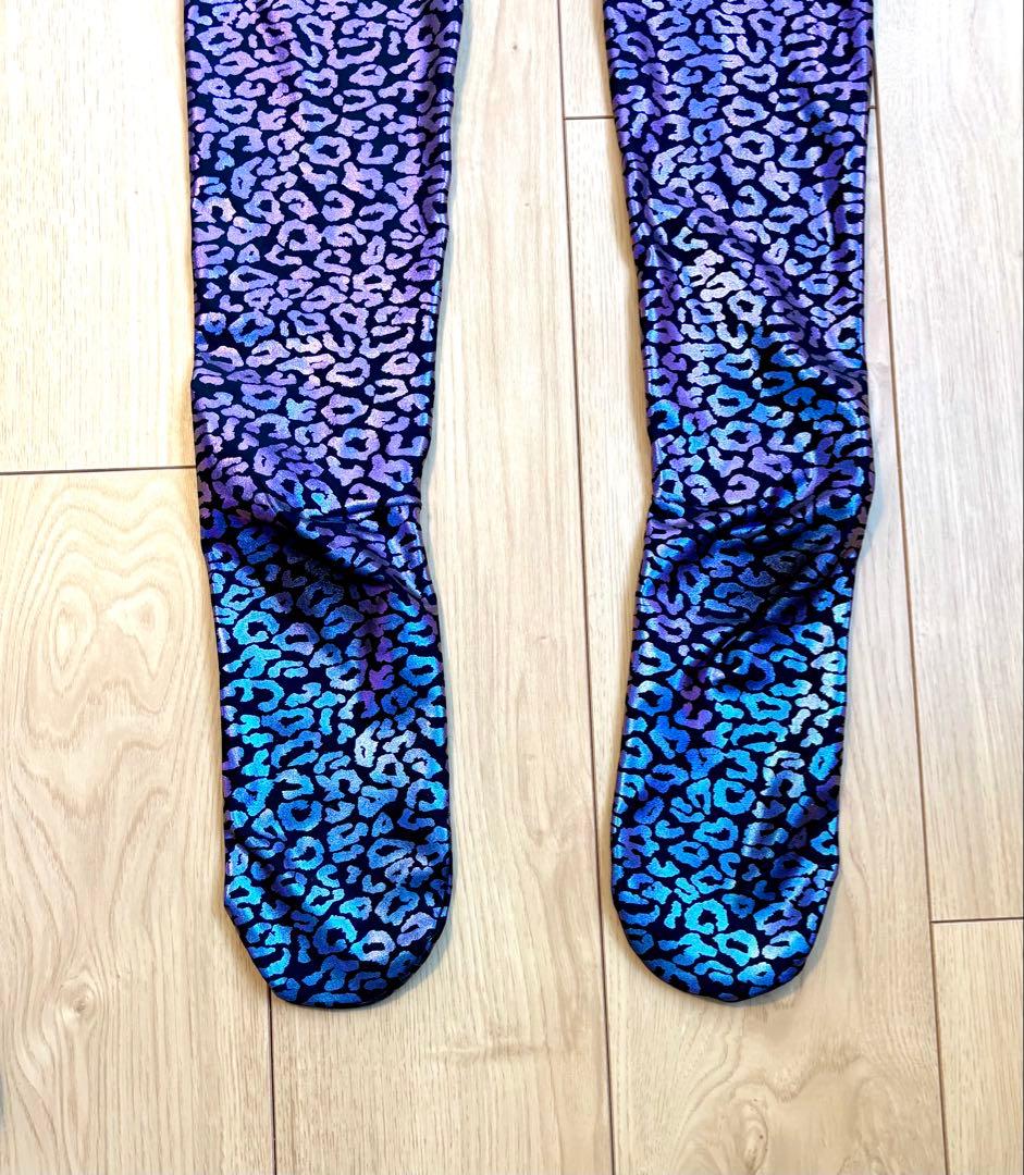 【週末価格】 Zentai Dreamer 【ZD27】 パープルレオパード