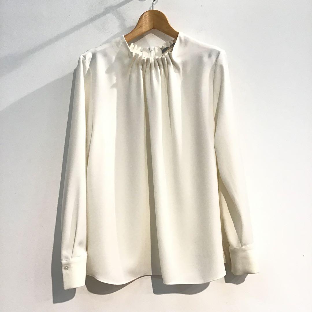 美品⭐️theory luxe＊MARVINE GALI オフホワイト ブラウス - メルカリ