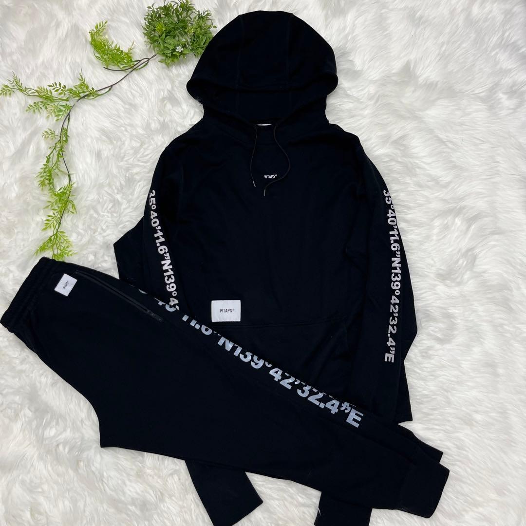 WTAPS ダブルタップス セットアップ パーカー スウェットパンツ - メルカリ