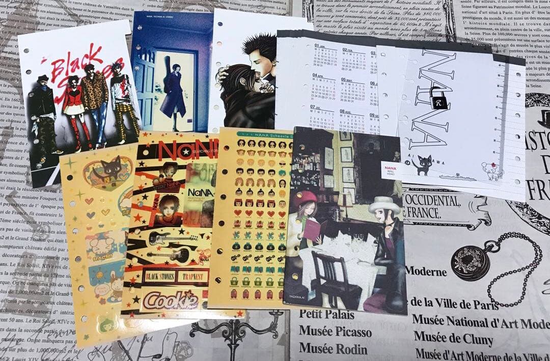 NANA 矢沢あい システム手帳（6穴バインダー）南京錠・鍵つき - メルカリ