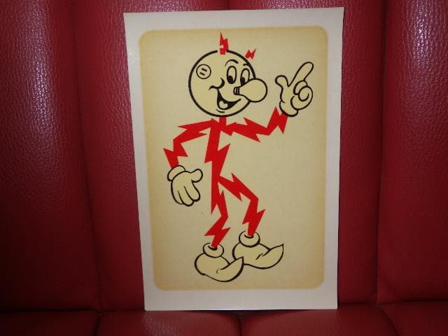 60'S☆レディキロワット☆デカール☆5☆ビンテージ☆ポスター