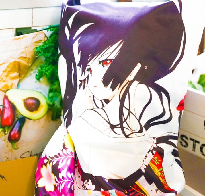 抱き枕カバー ケース ポスター 学生服 壁掛け 地獄少女 閻魔あい 地獄