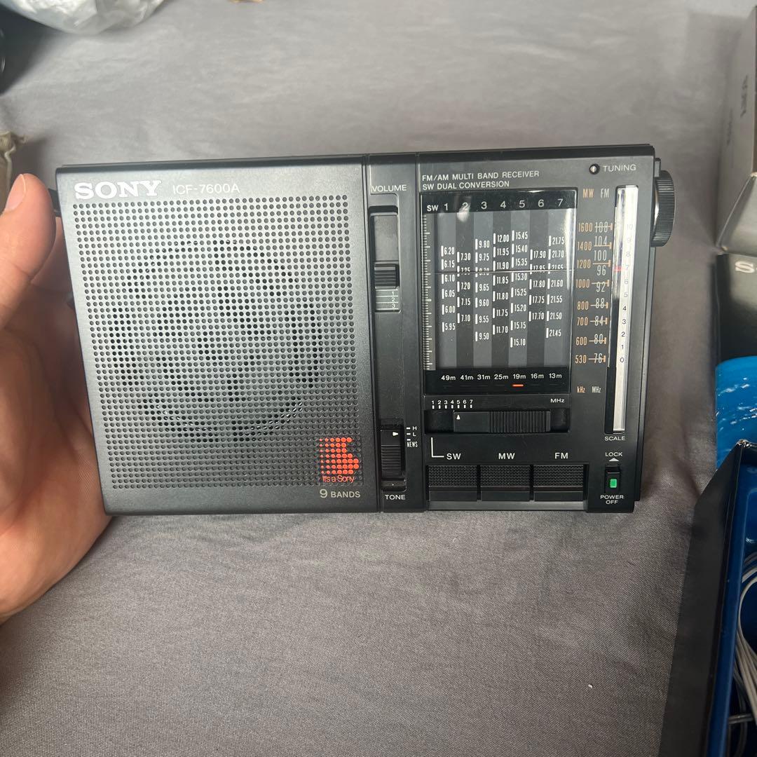 SONY ICF-7600A 9バンドラジオ