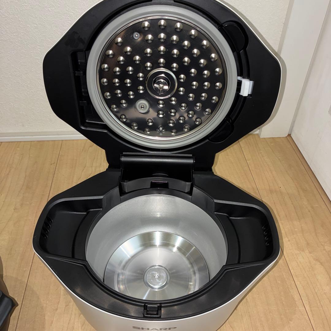 極美品　SHARP ヘルシオホットクック 1.6L KN-HW16G自動調理鍋