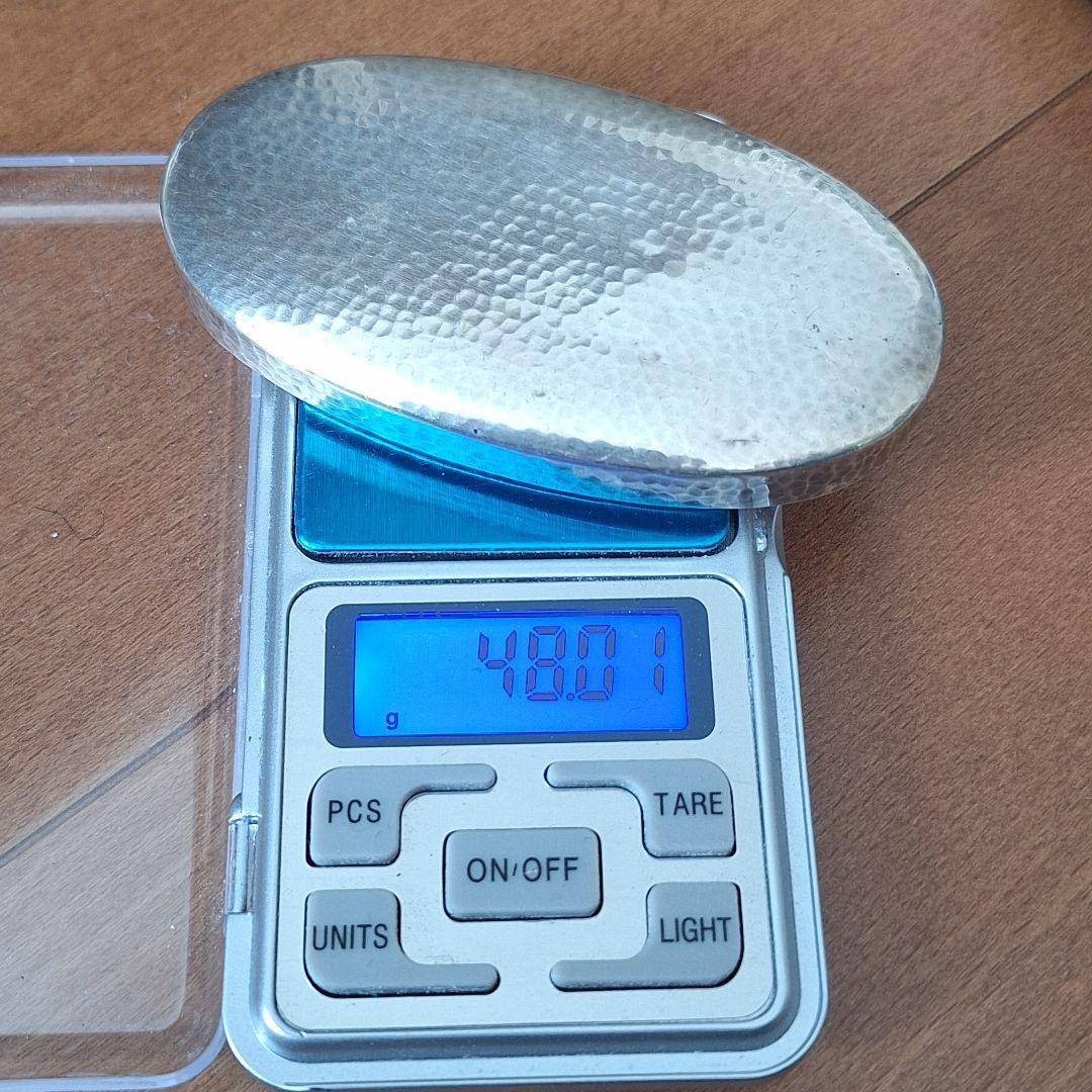 y*p様 【純銀】48.01g 刻印有り。純銀刻印。鋳つぶし純銀製　シルバー　S