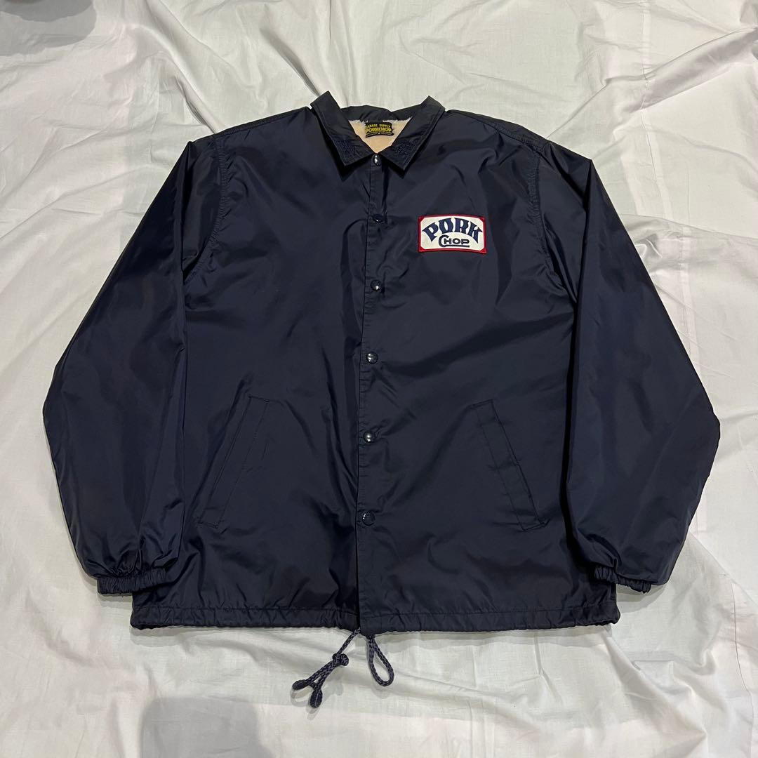 専用 PORK CHOP ポークチョップ コーチジャケット ナイロン 内ボア