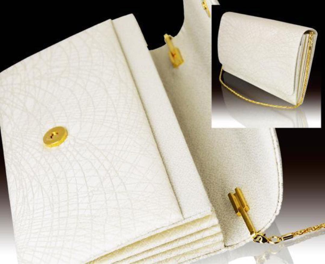 京都発 錦匠 龍村織物 / クラッチバック 春正芒文錦 ✨【日本製