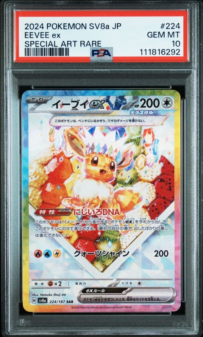 PSA10評価10連番】テラスタルフェスex sar ブイズ10連番 - メルカリ