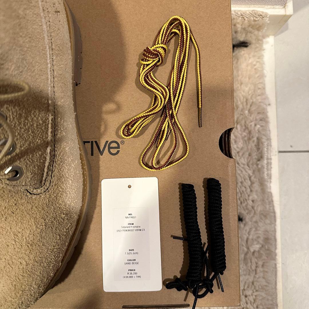 靴 Timberland & nonnative 6INCH BOOT 25.5cm