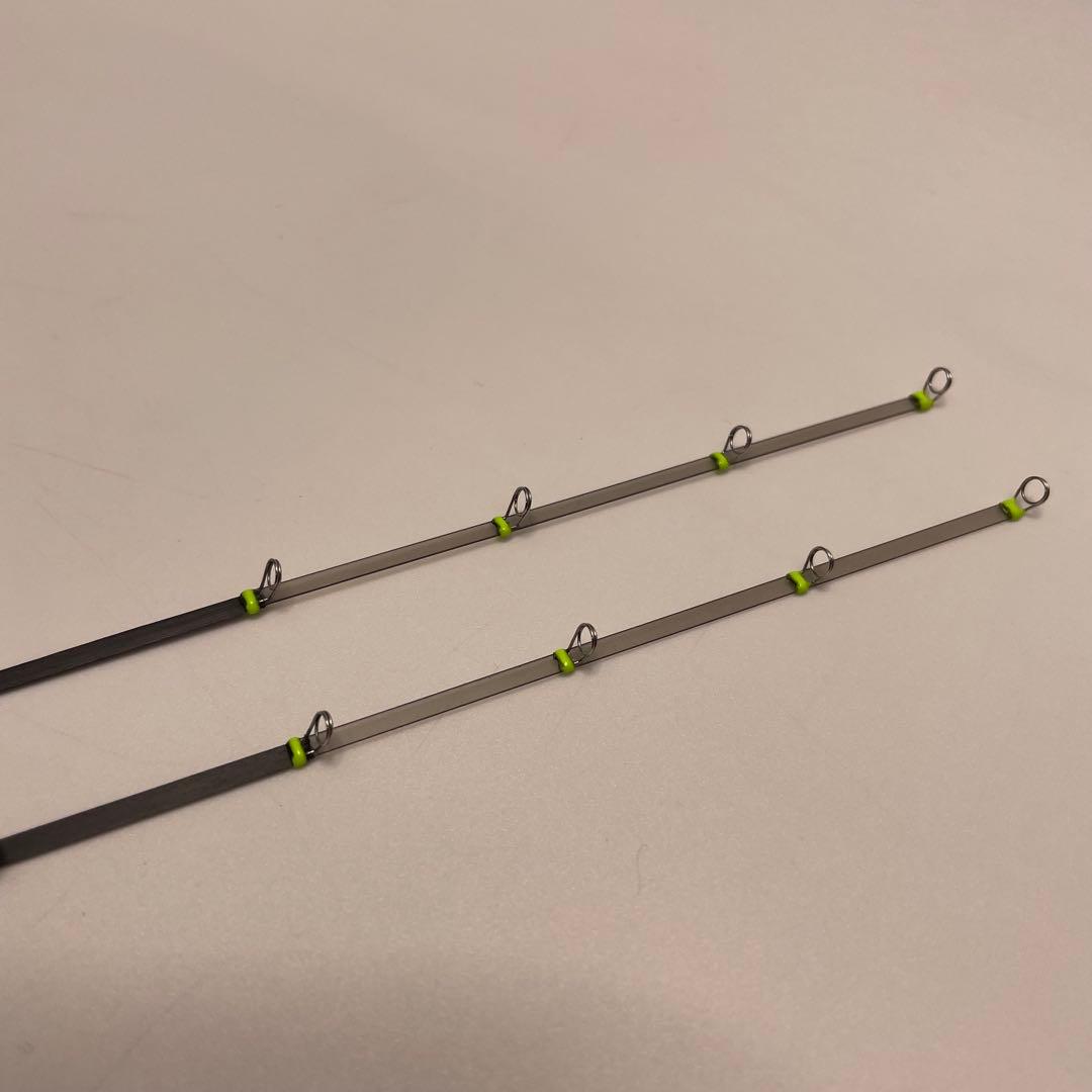 公魚 ハンドメイドロッド レギュラーテーパー 350mm 2本セット