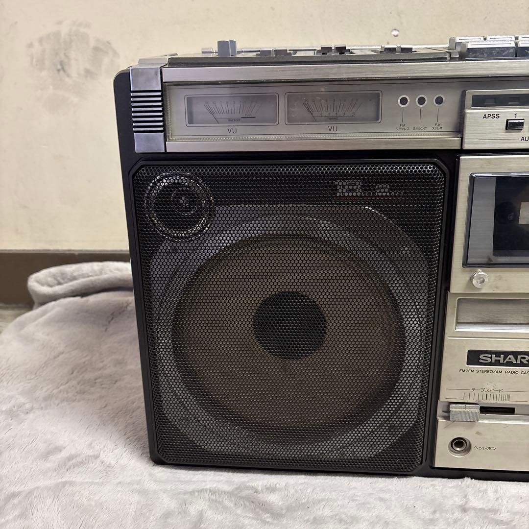 SHARP GF-555S カセットテープラジカセ