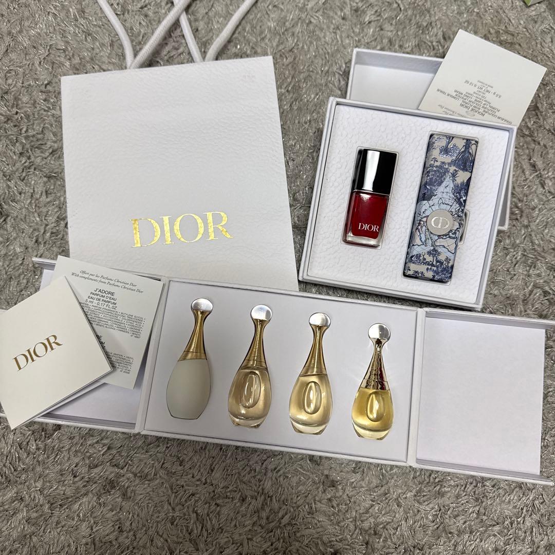 ショッパー付 Dior ジャドール 4本セット クリスタル会員バースデー