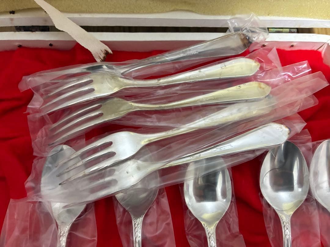 箱無し アズマAZUMA カトラリーセット レトロ - メルカリ