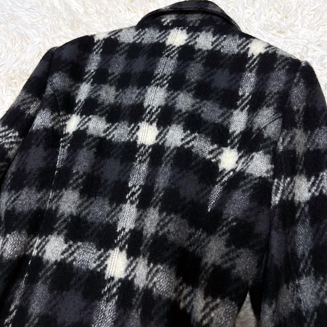 《希少✨大きいサイズ》バーバリーロンドン メガチェック ウール コート ツイード