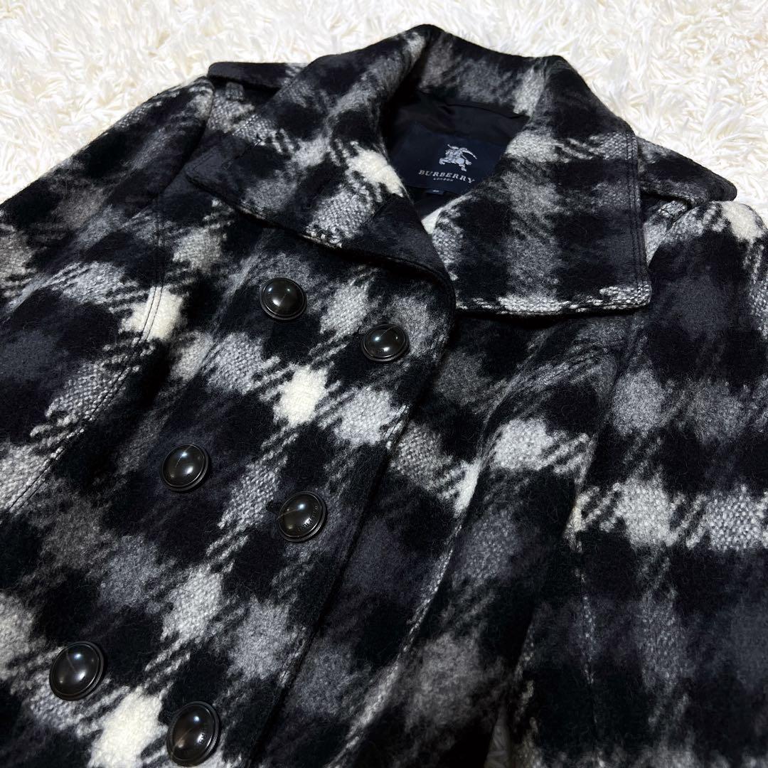 希少✨大きいサイズ》バーバリーロンドン メガチェック ウール コート