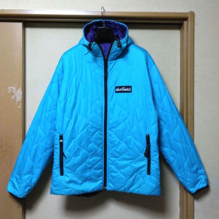 ビンテージ USA製 ワイルドシングス リバーシブル 中綿 ナイロン