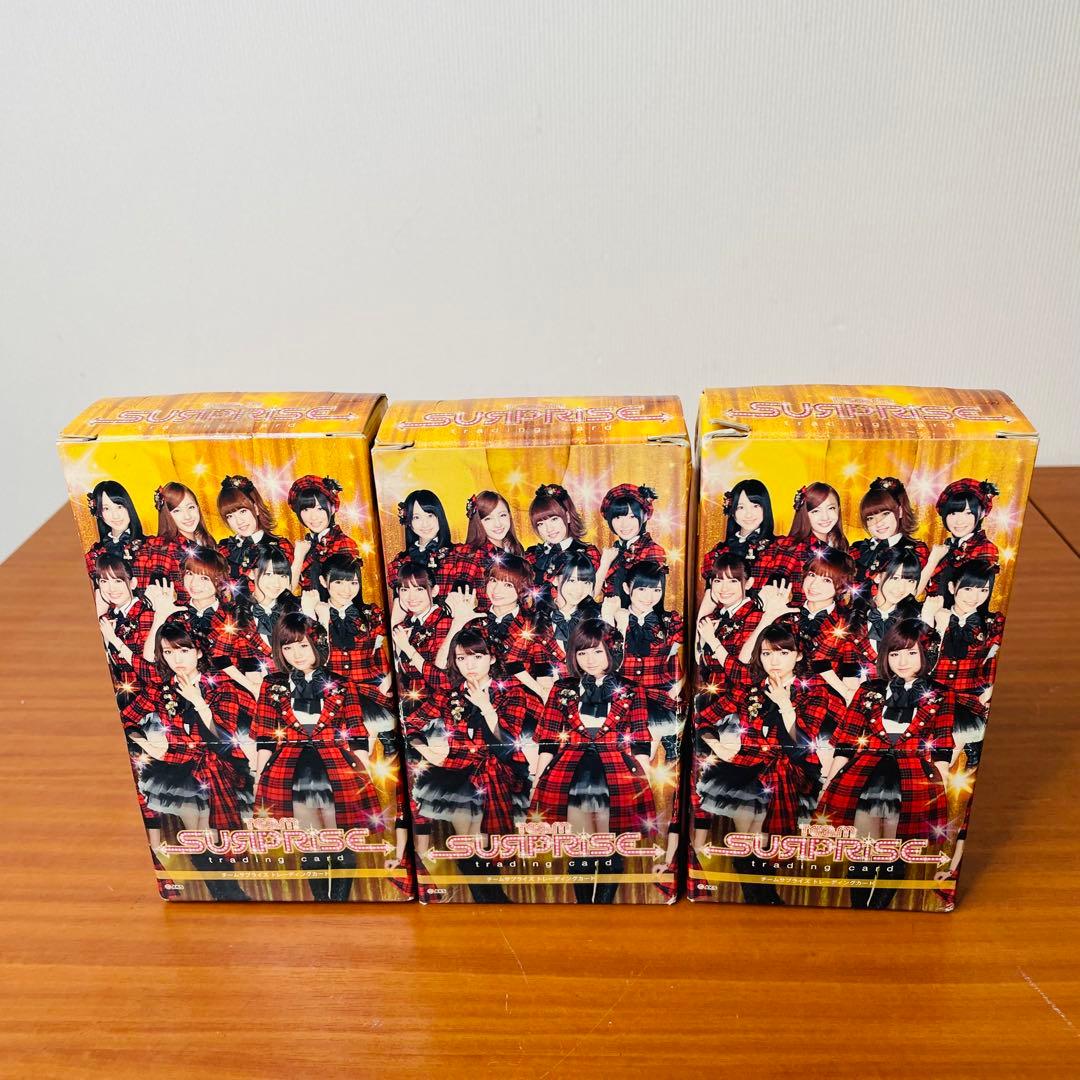 AKB48 team SURPRISE trading card ボックス 3箱 - メルカリ