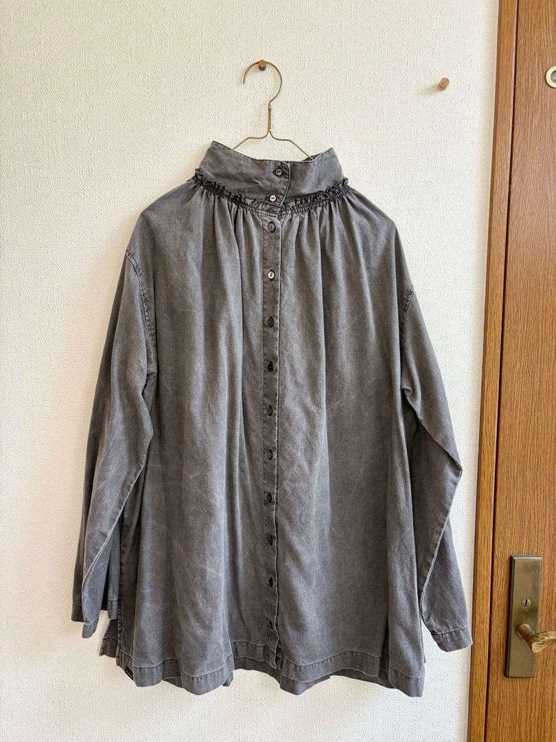 nest Robe墨 天然染め ハイネック2WAYブラウス - メルカリ