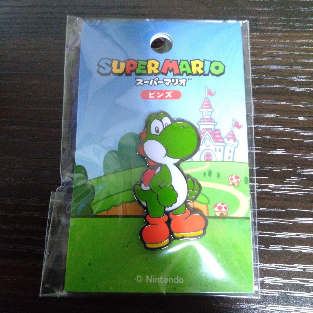 スーパーマリオ ヨッシー ピンバッジ - メルカリ