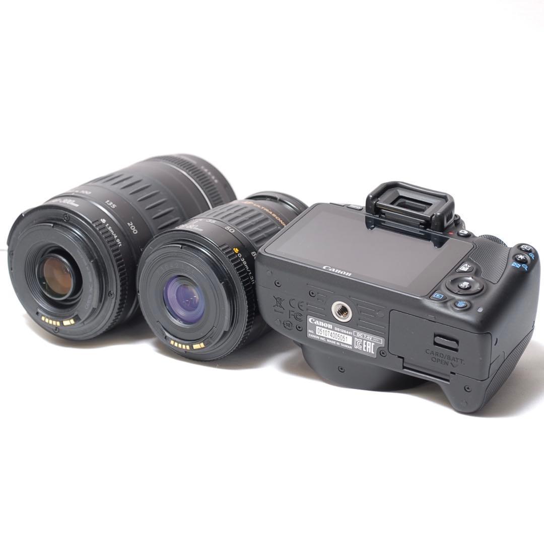 ✨野球観戦に✨ CANON KISS X7✨ダブルレンズ✨シャッター数584回