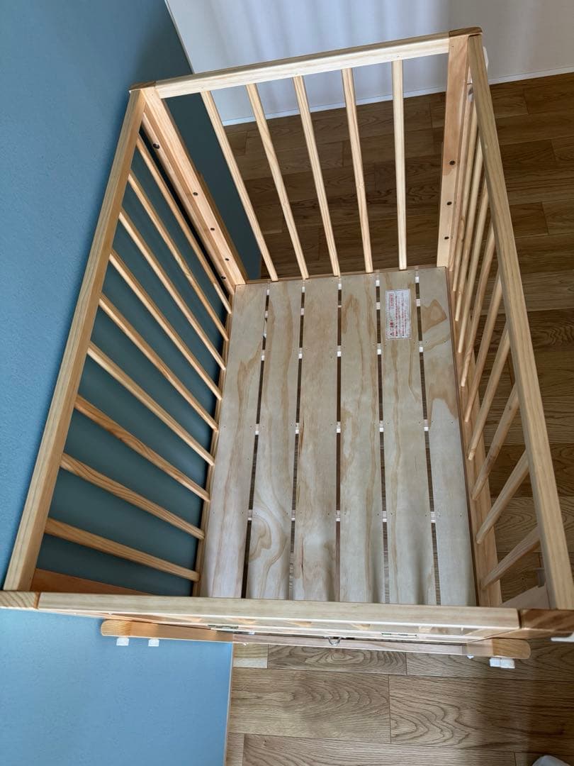 そいねーるミニ ベビーベッド ナチュラル 大和屋 2024購入の通販はau