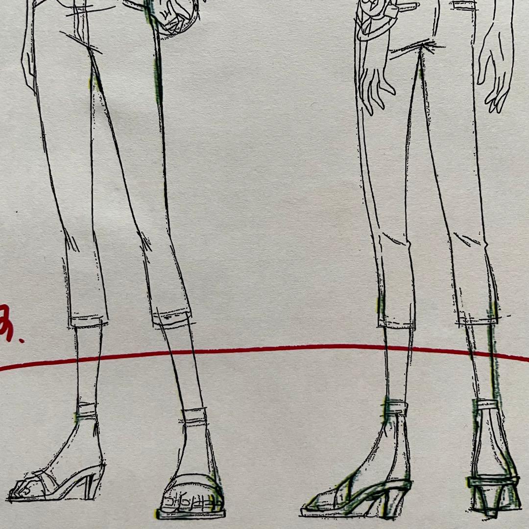 決定稿 1枚 設定資料 ナミ Nami バッグ ONE PIECE ワンピース