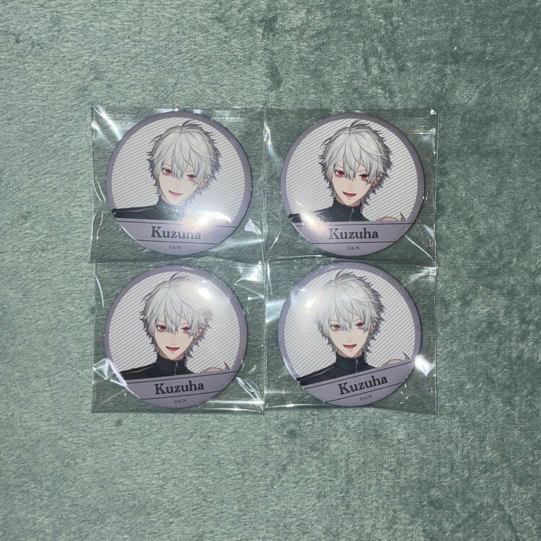 葛葉 welcome goods 缶バッジ 4点まとめ - メルカリ