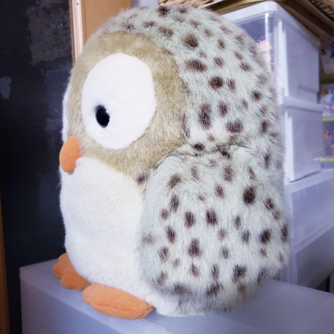 BIG 大きい ふくろう ぬいぐるみ ヒロクンハウス 昭和レトロ - メルカリ