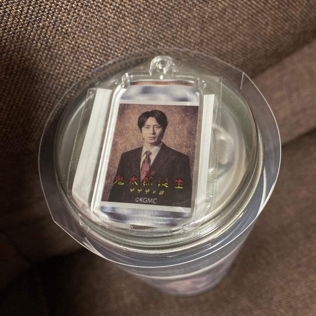 舞台 鬼太郎誕生 ゲゲゲの謎 ラベル缶 水木 村井良大 ゲ謎 アクキー