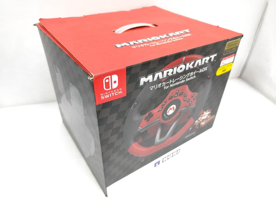 switch マリオカート レーシングホイールDX HORI NSW-228 ① - メルカリ