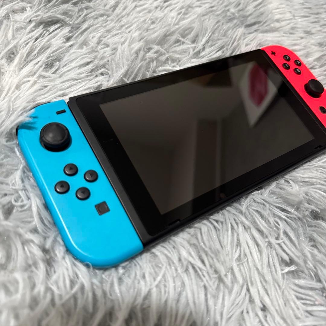 美品】Nintendo Switch 本体 ジョイコン ドック グリップ - メルカリ