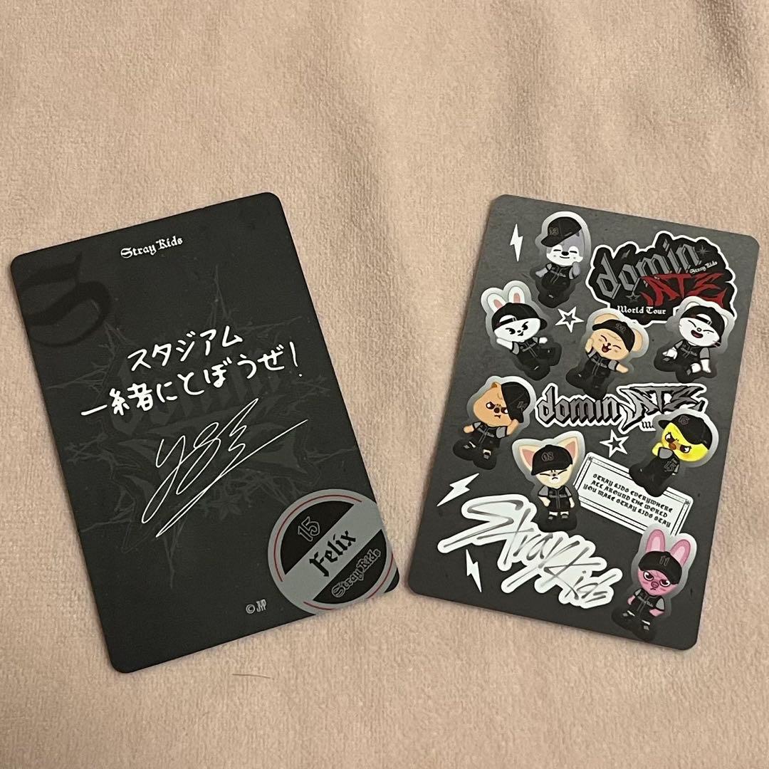 straykids スキズ フィリックス エコパ 特典トレカdominATE - メルカリ